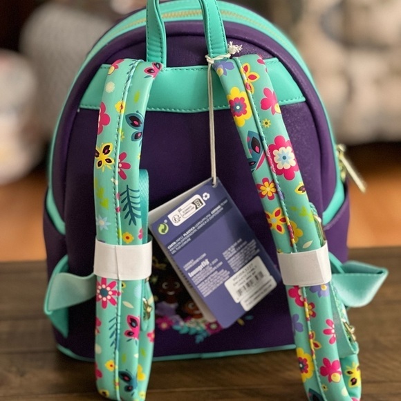 Disney x Loungefly Encanto Family Tree Mirabel mini backpack NWT - Picture 3 of 14